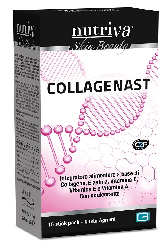NUTRIVA COLLAGENAST 15 STICK PACK 15 ML - Gruppofarmastore.it