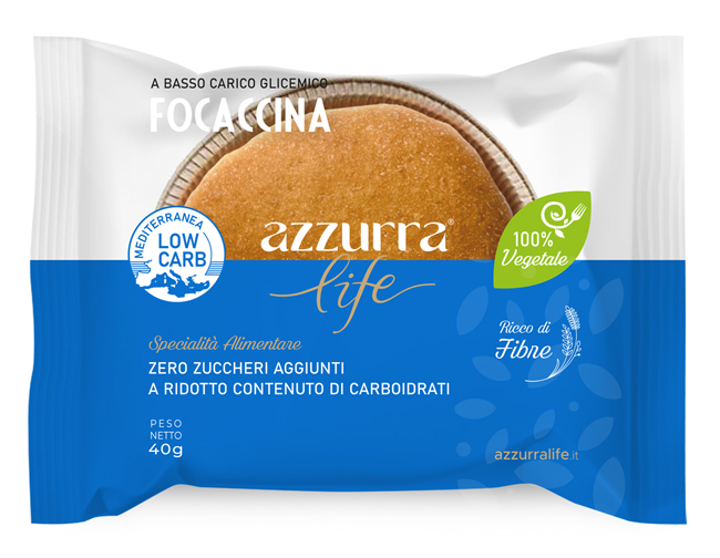 AZZURRA LIFE FOCACCINA 40 G - Gruppofarmastore.it