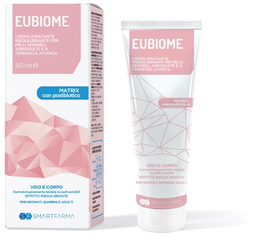 EUBIOME CREMA IDRATANTE RIEQUILIBRANTE PELLI SENSIBILI ARROSSATE TENDENZA ATOPICA 150 ML - Gruppofarmastore.it