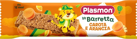 PLASMON LA BARRETTA CAROTA E ARANCIA 20 G - Gruppofarmastore.it