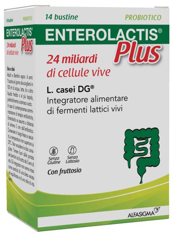 ENTEROLACTIS PLUS 14 BUSTINE - Gruppofarmastore.it