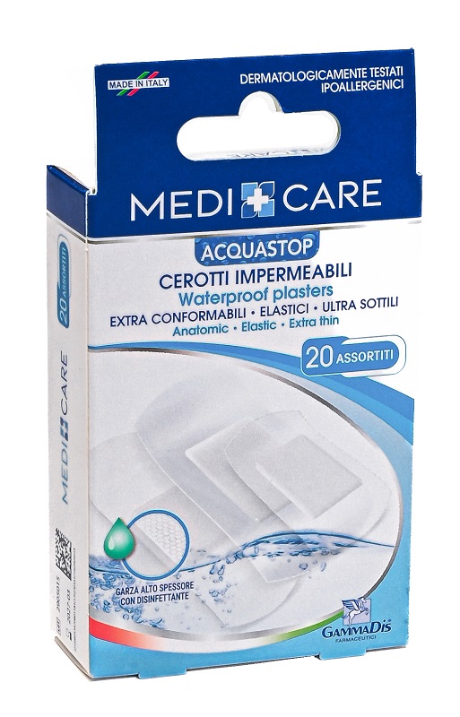 CEROTTO MEDICARE ANTIACQUA ASSORTITI 20 PEZZI - Gruppofarmastore.it