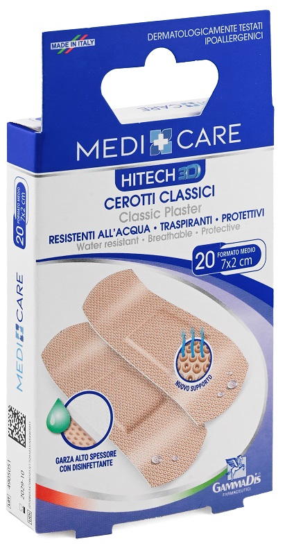 CEROTTO MEDICARE CLASSICI 3D MEDI 20 PEZZI - Gruppofarmastore.it