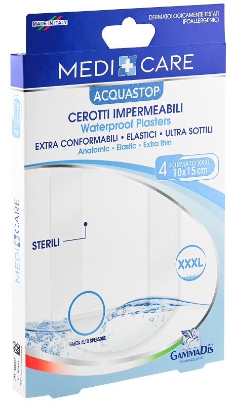 CEROTTO MEDICARE PU STERILI 10X15 4 PEZZI - Gruppofarmastore.it