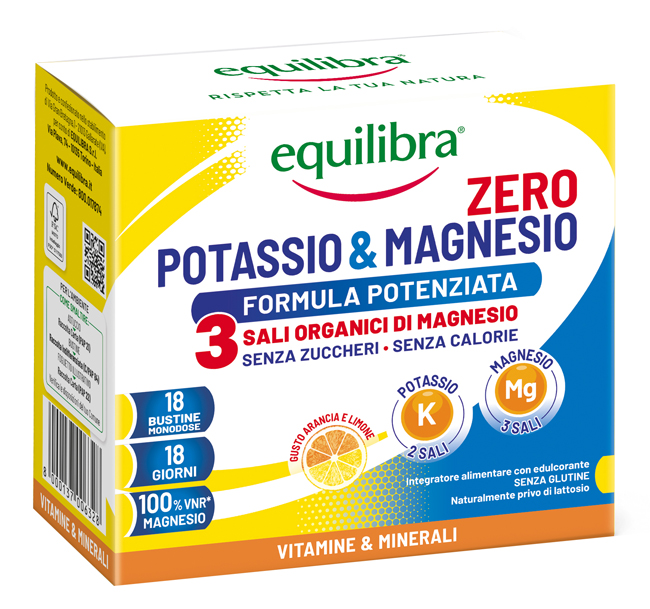 POTASSIO & MAGNESIO ZERO 3 18 BUSTINE - Gruppofarmastore.it