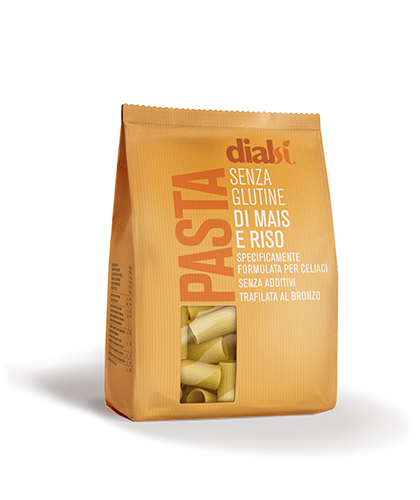 DIALSI' PASTA SENZA GLUTINE DI MAIS E RISO RIGATONI 61 800 G - Gruppofarmastore.it