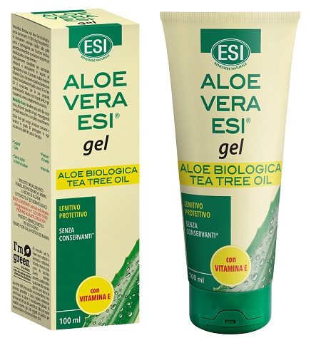 ESI ALOE VERA GEL TEA TREE CON VITAMINA E 100 ML - Gruppofarmastore.it