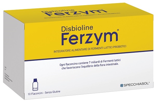 DISBIOLINE FERZYM 10 FLACONCINI DA 8 ML - Gruppofarmastore.it