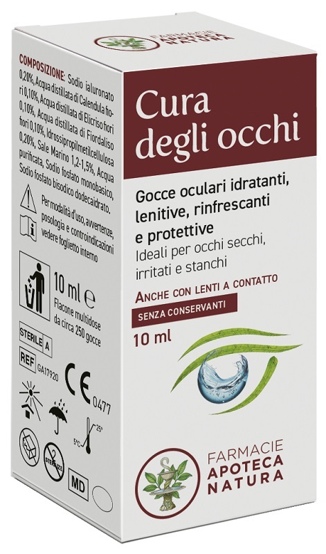 CURA DEGLI OCCHI 10 ML GOCCE OCULARI - Gruppofarmastore.it