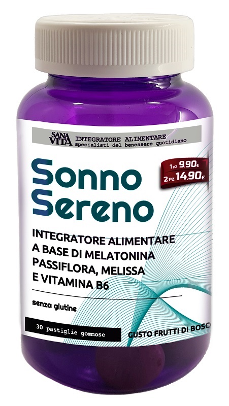 SANAVITA SONNO SERENO 30 GOMMOSE - Gruppofarmastore.it