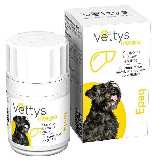 VETTYS INTEGRA EPAQ CANE 30 COMPRESSE MASTICABILI - Gruppofarmastore.it