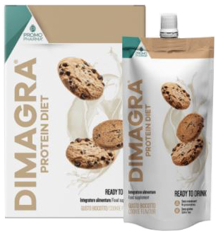 DIMAGRA PROTEIN DIET BISCOTTO 7 PEZZI DA 220 G - Gruppofarmastore.it