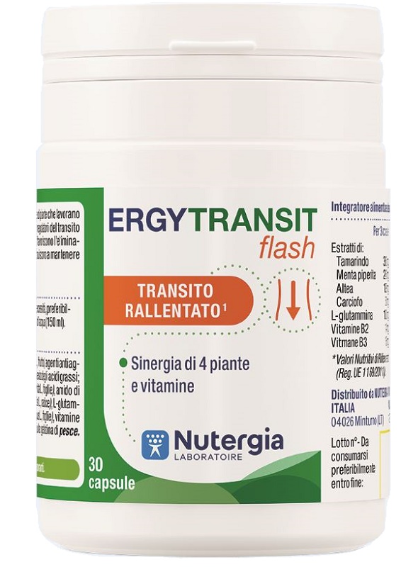 ERGYTRANSIT FLASH 30 CAPSULE - Gruppofarmastore.it