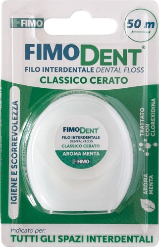 FIMODENT FILO INTERDENTALE CERATO 50M - Gruppofarmastore.it