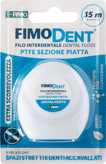 FIMODENT FILO INTERDENTALE PTFE PIATTO 35M - Gruppofarmastore.it
