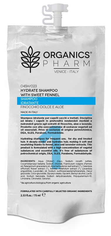 ORGANICS PHARM HYDRATE SHAMPOO 75 ML - Gruppofarmastore.it