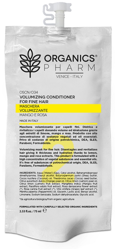 ORGANICS PHARM VOLUMIZING CONDITIONER FINE HAIR 75 ML - Gruppofarmastore.it