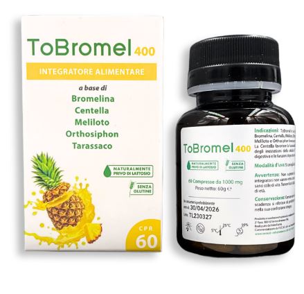 TOBROMEL 400 60 COMPRESSE - Gruppofarmastore.it