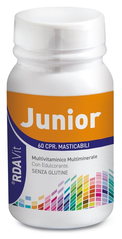 LABORATORIO DELLA FARMACIA RDAVIT VITAMINE JUNIOR 60 CARAMELLE MASTICABILI - Gruppofarmastore.it