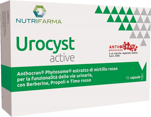 NUTRIFARMA UROCYST ACTIVE 15 CAPSULE - Gruppofarmastore.it