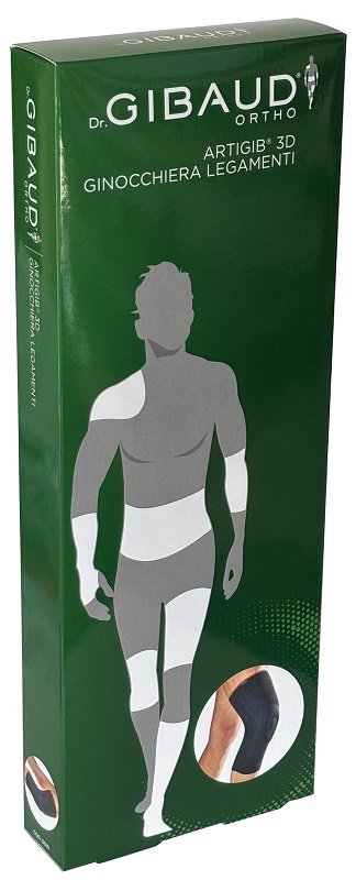 GIBAUD ORTHO ARTIGIB 3D GINOCCHIERA LEGAMENTI TAGLIA 02 - Gruppofarmastore.it