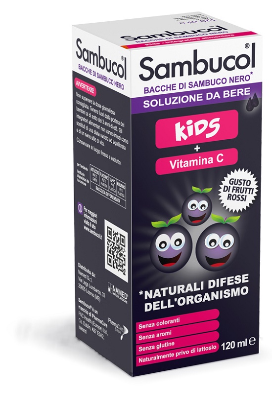 SAMBUCOL SOLUZIONE DA BERE KIDS 120 ML - Gruppofarmastore.it