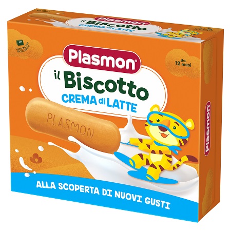 PLASMON BISCOTTO CREMA LATTE 8 PEZZI DA 40G - Gruppofarmastore.it
