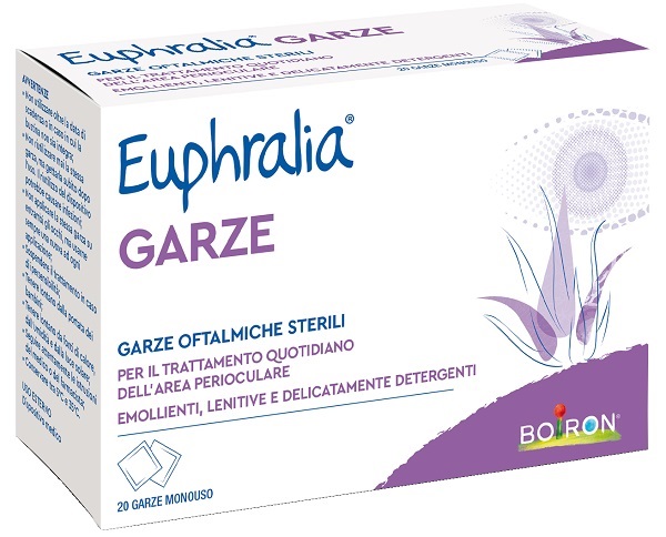 EUPHRALIA GARZE OFTALMICHE MONOUSO 20 PEZZI - Gruppofarmastore.it