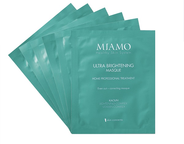 MIAMO SKIN CONCERNS ULTRA BRIGHTENING MASQUE BOX 6 PEZZI - Gruppofarmastore.it