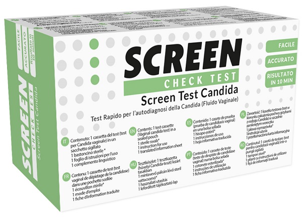 SCREEN TEST RAPIDO SCREEN TEST CANDIDA AUTODIAGNOSTICO 1 PEZZO - Gruppofarmastore.it