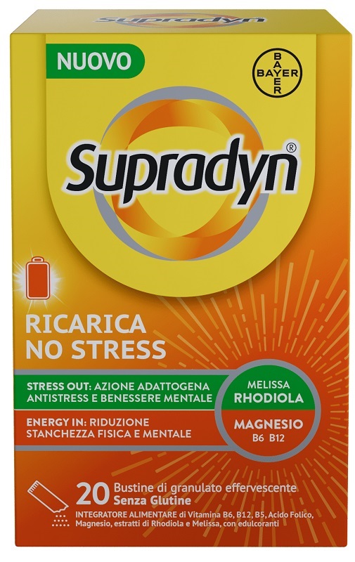 SUPRADYN RICARICA NO STRESS 20 BUSTINE - Gruppofarmastore.it