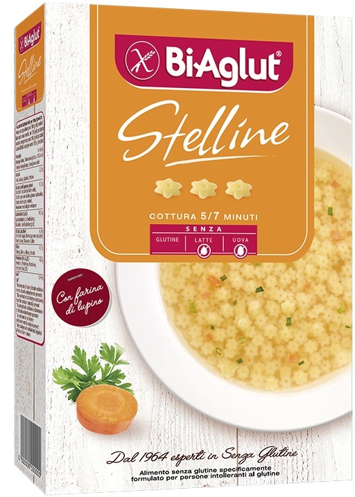 BIAGLUT PASTA SENZA GLUTINE STELLINE 250 G - Gruppofarmastore.it