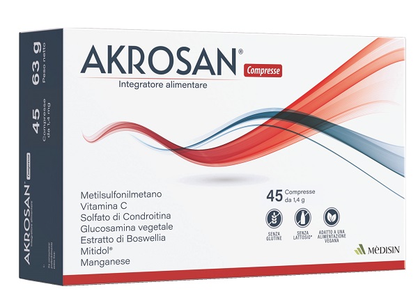 AKROSAN 45 COMPRESSE - Gruppofarmastore.it