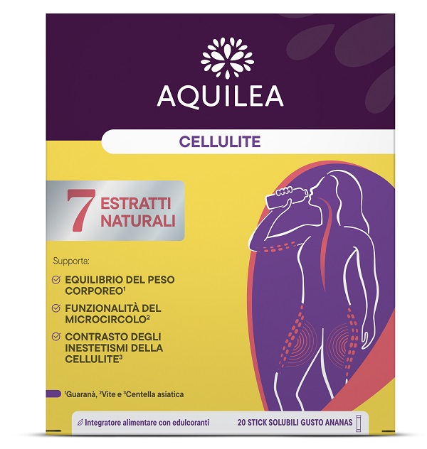 AQUILEA CELLULITE 20 STICK CON EDULCORANTI - Gruppofarmastore.it