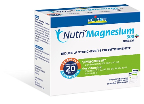NUTRI'MAGNESIUM 300+ 20 BUSTINE - Gruppofarmastore.it