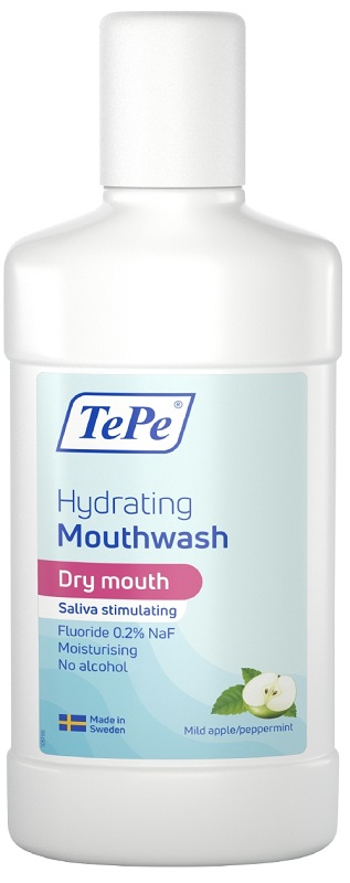 TEPE HYDRATING COLLUTORIO STIMOLATORE SALIVA MELA/MENTA PIPERITA 500 ML - Gruppofarmastore.it