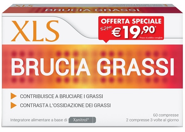 XLS BRUCIA GRASSI 60 COMPRESSE TAGLIO PREZZO - Gruppofarmastore.it