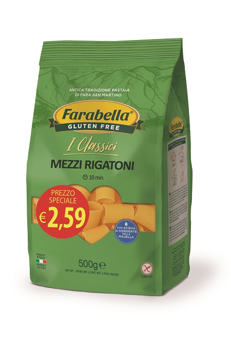 FARABELLA MEZZI RIGATONI PROMO 500 G - Gruppofarmastore.it