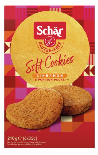 SCHAR SOFT COOKIE CINNAMON 210 G XMAS - Gruppofarmastore.it