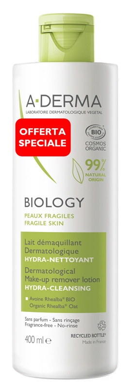 ADERMA BIOLOGY LATTE STRUCCANTE PREZZO SPECIALE 400 ML - Gruppofarmastore.it