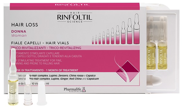 RINFOLTIL HAIR LOSS DONNA FIALE CAPELLI 10X5 ML - Gruppofarmastore.it