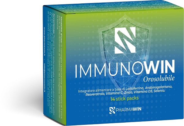 IMMUNOWIN 14 STICK PACKS DA 1,5 G SENZA GLUTINE SENZA LATTOSIO - Gruppofarmastore.it