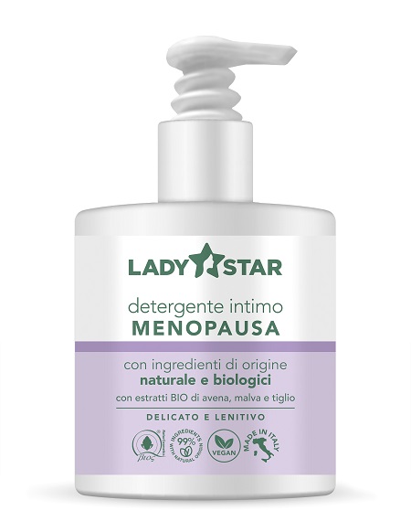 LADYSTAR DETERGENTE INTIMO DONNA IN MENOPAUSA 300 ML - Gruppofarmastore.it