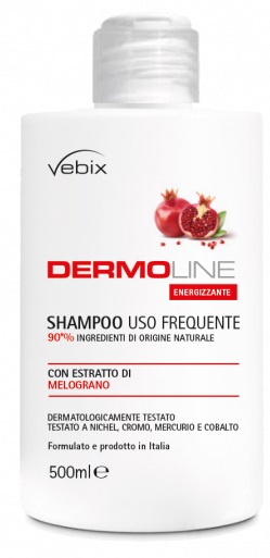 VEBIX DERMOLINE MELOGRANO SHAMPOO USO FREQUENTE 500 ML - Gruppofarmastore.it