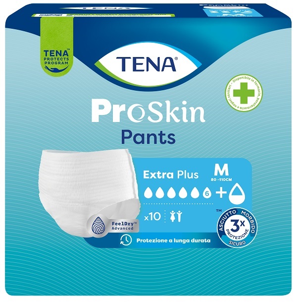 TENA PANTS EXTRA PLUS M 10 PEZZI - Gruppofarmastore.it