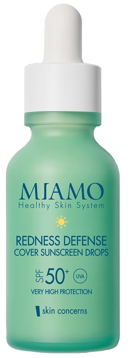 MIAMO NEW FORMULA MIAMO SKIN CONCERNS REDNESS DEFENSE COVER SUNSCREEN DROPS NUDE 30 ML - Gruppofarmastore.it