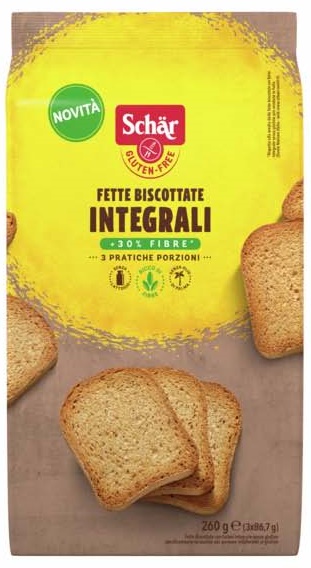 SCHAR FETTE BISCOTTATE INTEGRALI 260 G - Gruppofarmastore.it