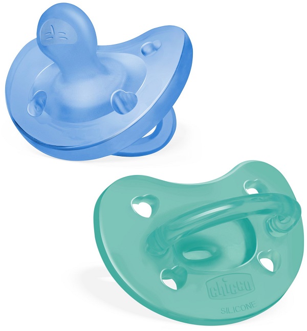 CHICCO GOMMOTTO SILICONE AZZURRO 16-36 MESI 2 PEZZI - Gruppofarmastore.it