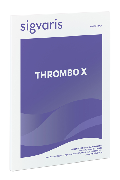CALZA A COSCIA THROMBO-X BIANCO TAGLIA XXL NORMALE - Gruppofarmastore.it