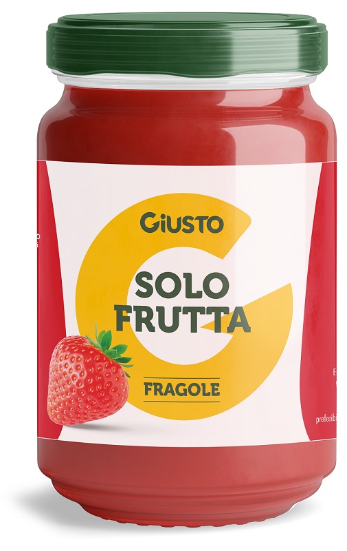 GIUSTO SOLO FRUTTA CONFETTURA FRAGOLE 220 G - Gruppofarmastore.it